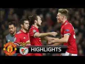 Video: Manchester United 2 – 0 Benfica [Champions League] Highlights 2017/18